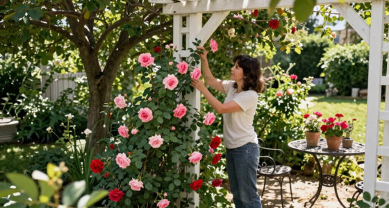 Joanna Gaines Proves Climbing Roses Are The Secret To A More Romantic Backyard