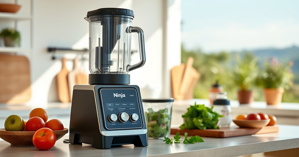 Ninja Professional Plus Kitchen System: Summer Blender & Food Processor Powerhouse