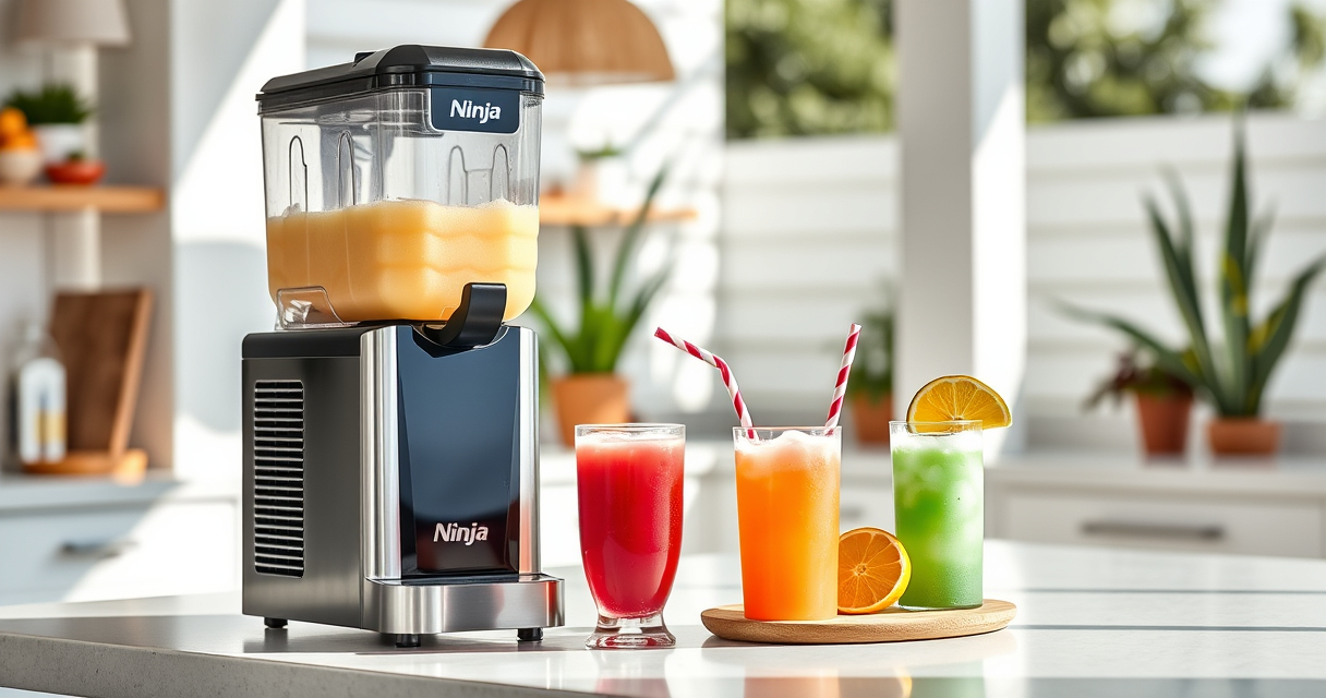 Ninja SLUSHi Frozen Drink Machine: Perfect for Summer Gatherings