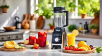 Refreshing Summer Smoothie with Ninja BC151EM Blast Portable Blender