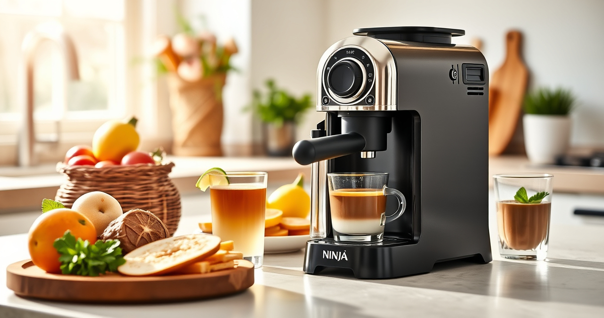 Summer Iced Coffee Delight with the Ninja Luxe™ Café Mini