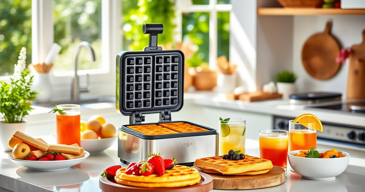 Ninja Belgian Waffle Maker Pro: The Ultimate Summer Waffle Wonder