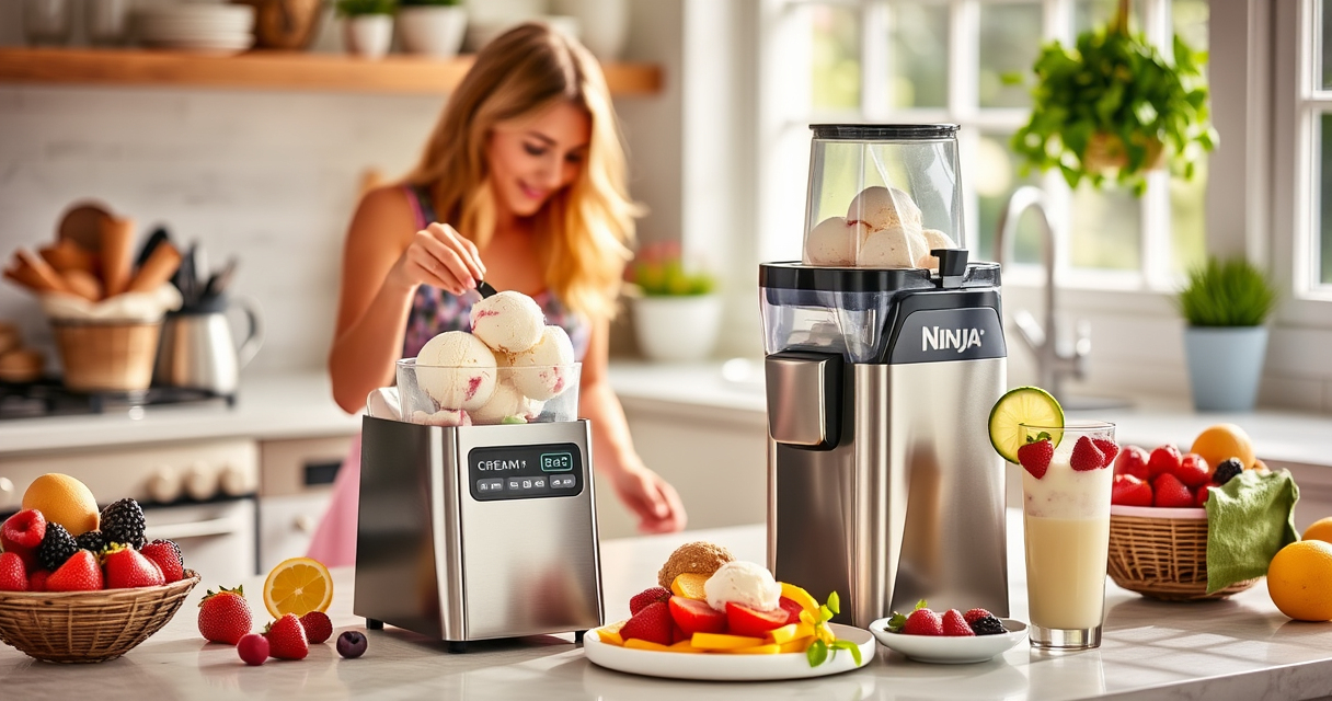 Ninja CREAMi Deluxe Ice Cream Maker: The Ultimate Summer Frozen Dessert Machine