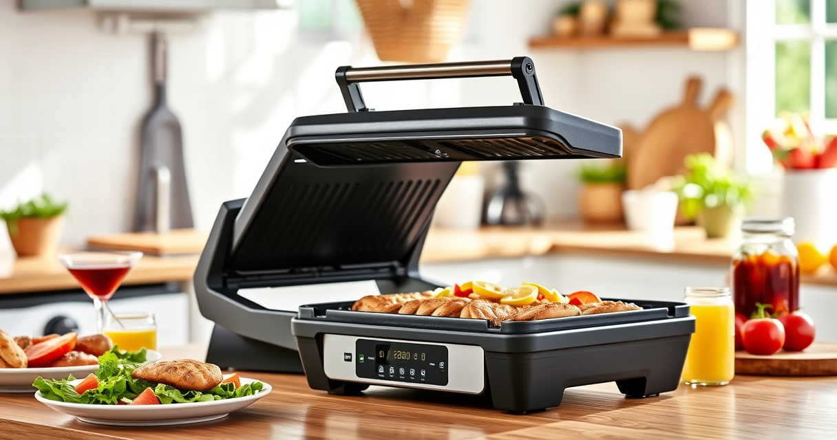 Ninja Foodi Pro 5-in-1 Indoor Grill: Summer Grilling Made Easy