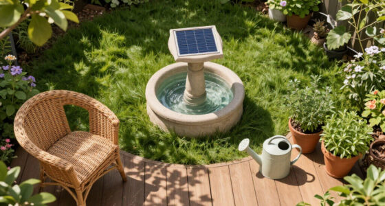 12 Best Solar-Powered Garden Fountains in 2026