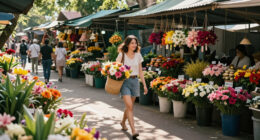 เทศกาลดอกไม้ 2569 ยอดพิมาน ริเวอร์ วอล์ค ปากคลองตลาด Bangkok Flower Festival - TrueID