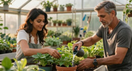 Amal And George Clooney's Greenhouse Shows How To Create A Lush Container Garden In The Smallest Spaces