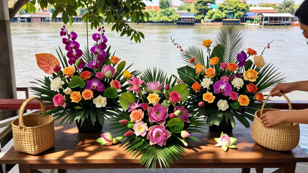 Bangkok Flower Festival 2026 Opens Along Chao Phraya River