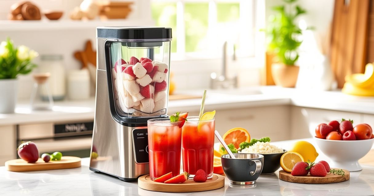 Beat the Summer Heat with Ninja SLUSHi Frozen Drink Maker