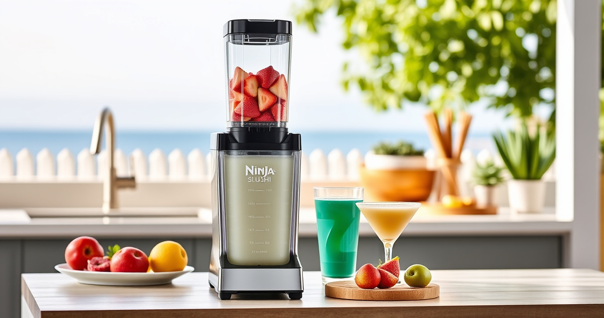 Beat the Summer Heat with the Ninja SLUSHi Frozen Drink Maker