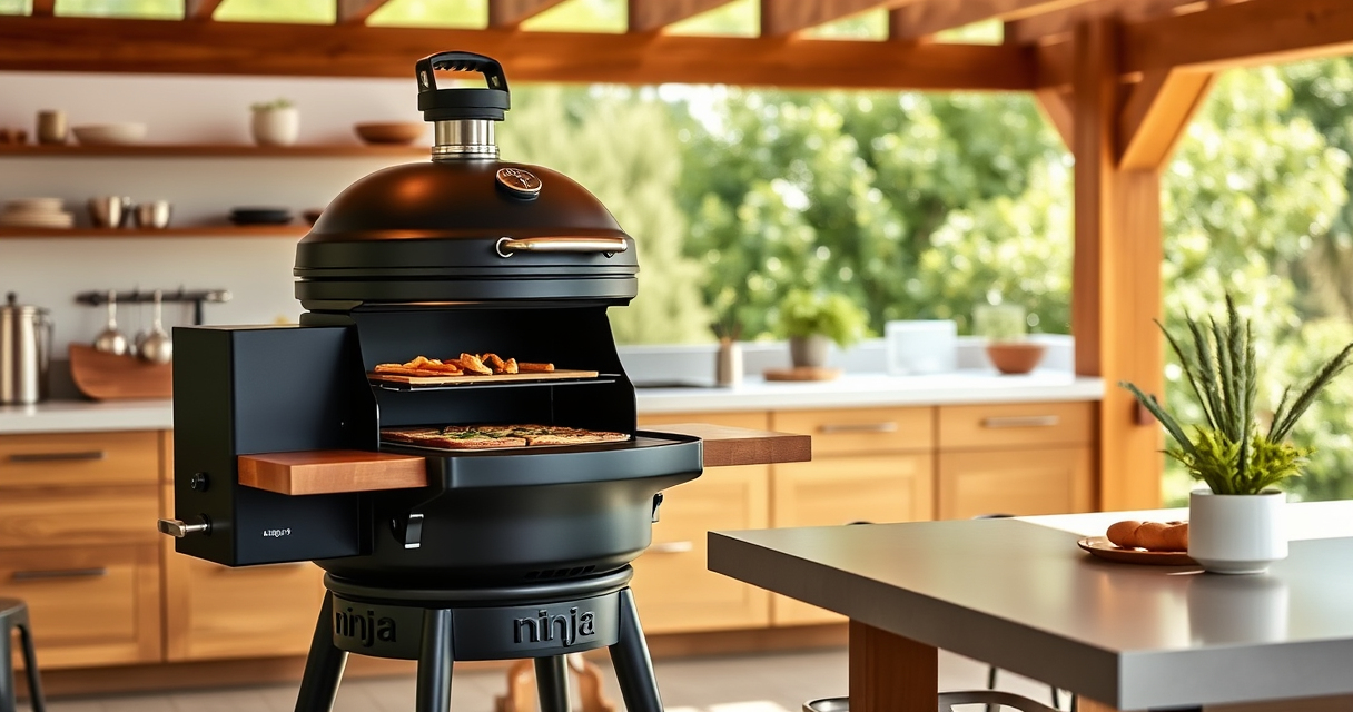 Boost Your Summer Grilling with Ninja Outdoor Woodfire Pro XL Accessories