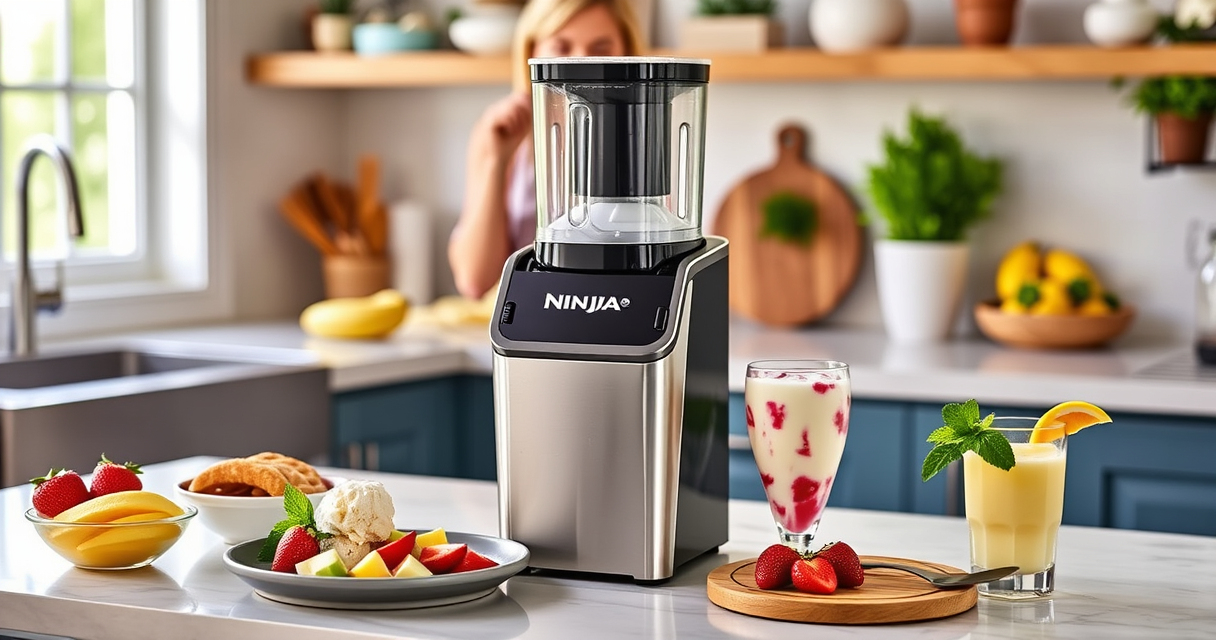 Chill Out with Ninja CREAMi Deluxe: Summer Dessert Magic
