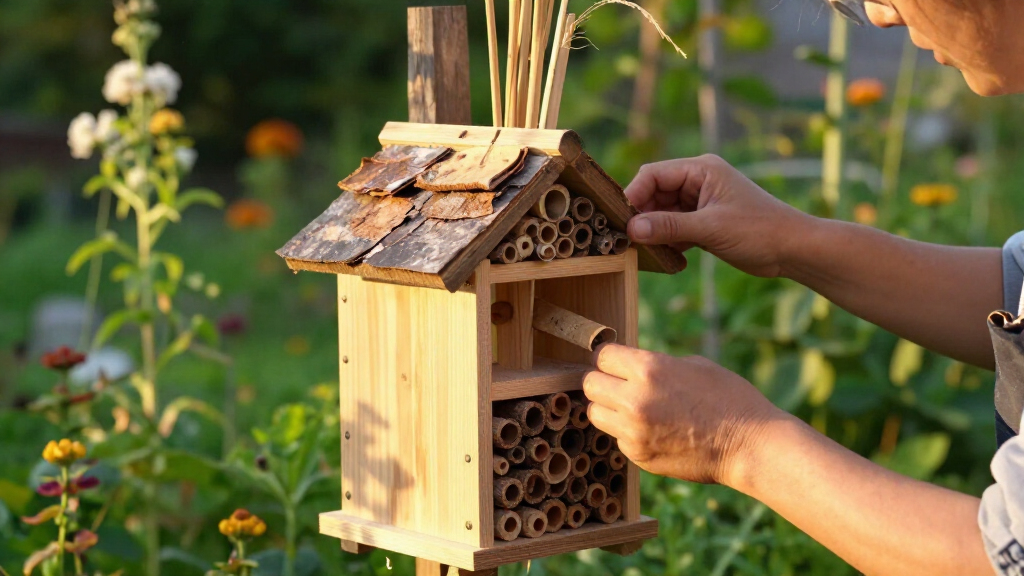 DIY A Bug Hotel To Give Beneficial Garden Insects A Home Before Temperatures Drop