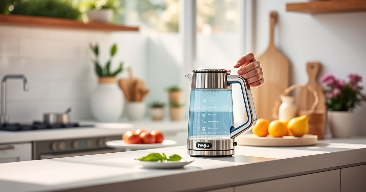 Enhance Your Summer Tea & Coffee Rituals with the Ninja KT200BL Kettle