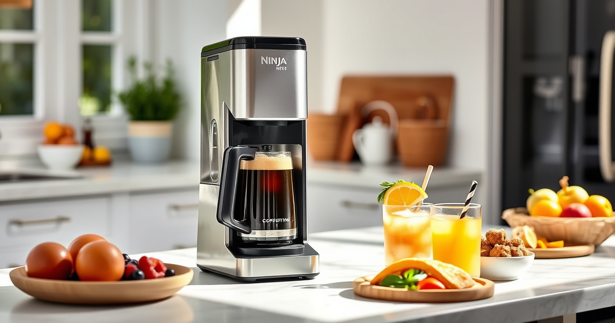 Enjoy Summer Evenings with the Ninja Hot & Iced XL Coffee Maker
