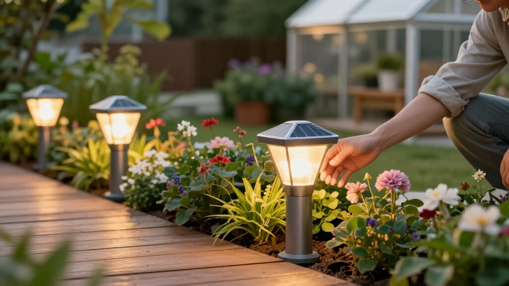 How to Choose Solar-Powered Garden Lights