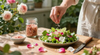 I’m Making Rose Salt From Garden-Grown Petals – It’s My Secret Ingredient When I Bake The Best Brownies In Town