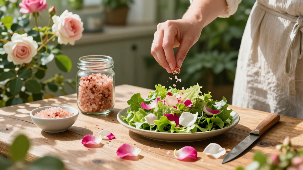 I’m Making Rose Salt From Garden-Grown Petals – It’s My Secret Ingredient When I Bake The Best Brownies In Town