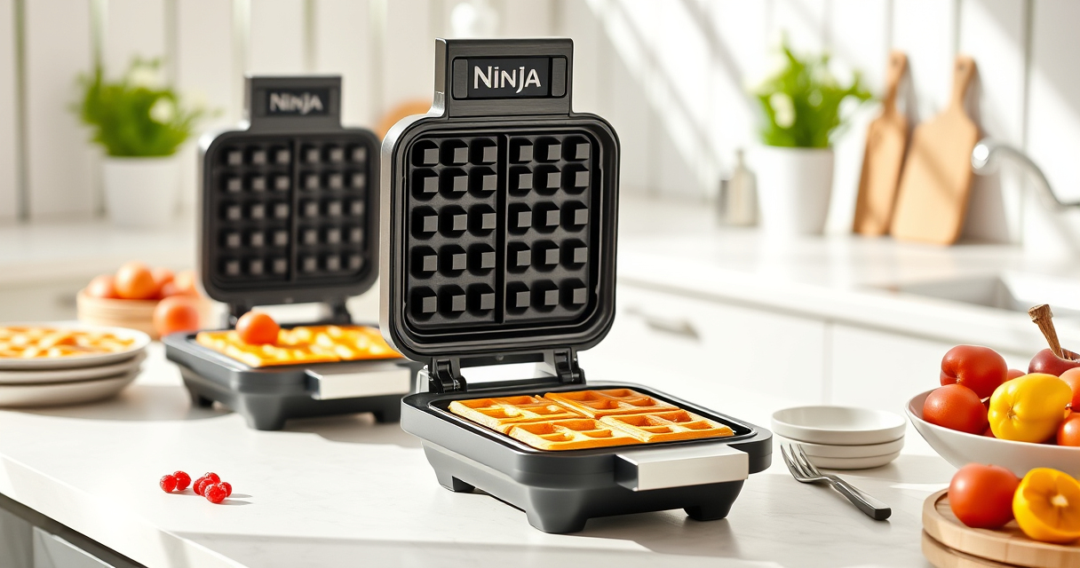 Ninja Belgian Waffle Maker Pro: Perfect Summer Waffles for Outdoor Brunches