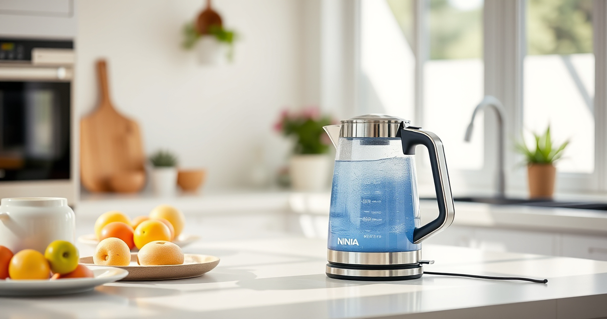 Ninja KT200BL Precision Temp Electric Kettle: Perfect for Summer Iced Teas