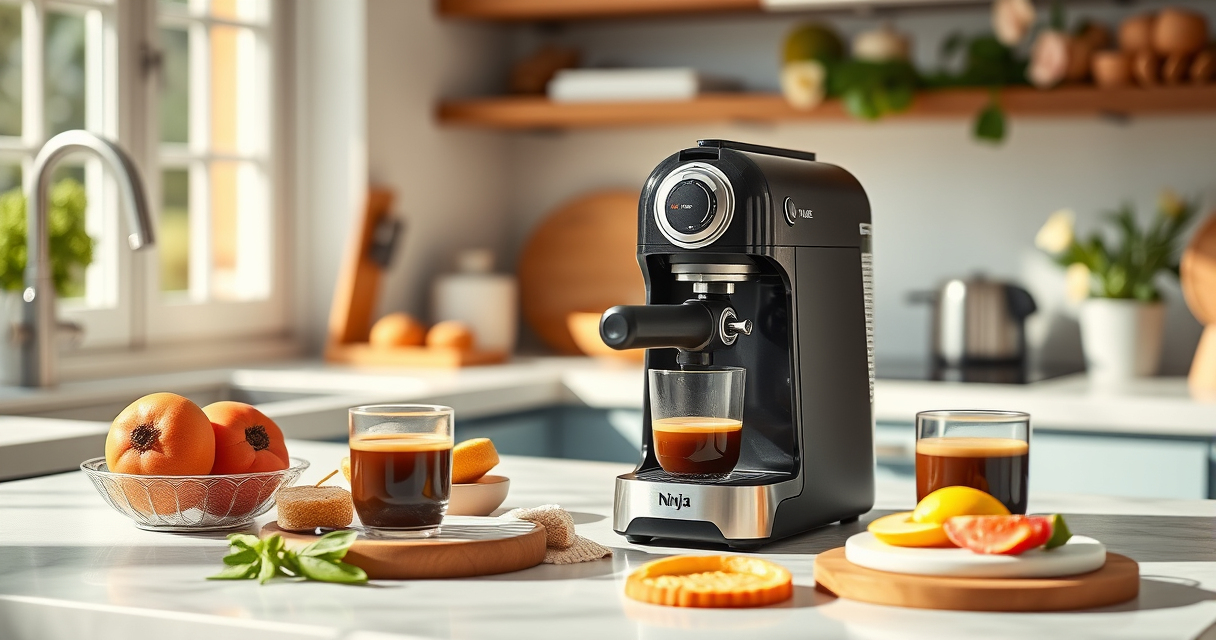 Ninja Luxe Café Mini: Effortless Summer Coffee Moments