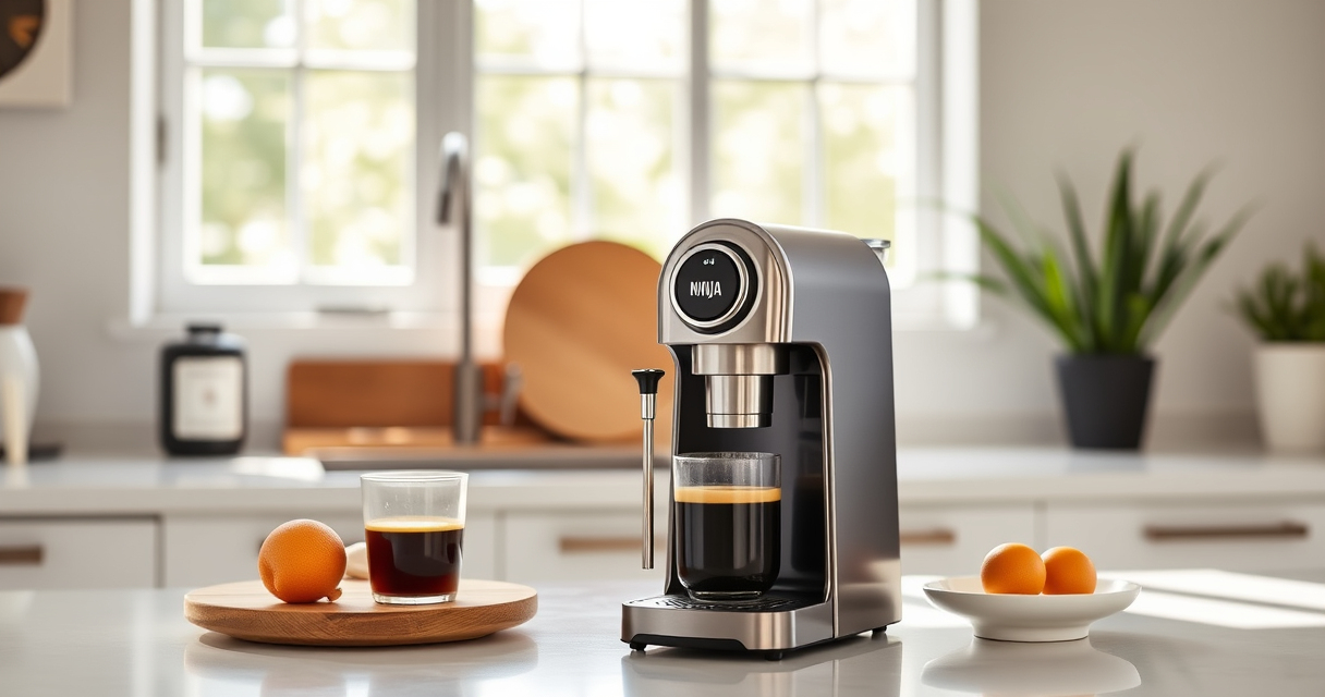 Ninja Luxe Café Mini: The Compact Coffee Powerhouse for Summer Mornings