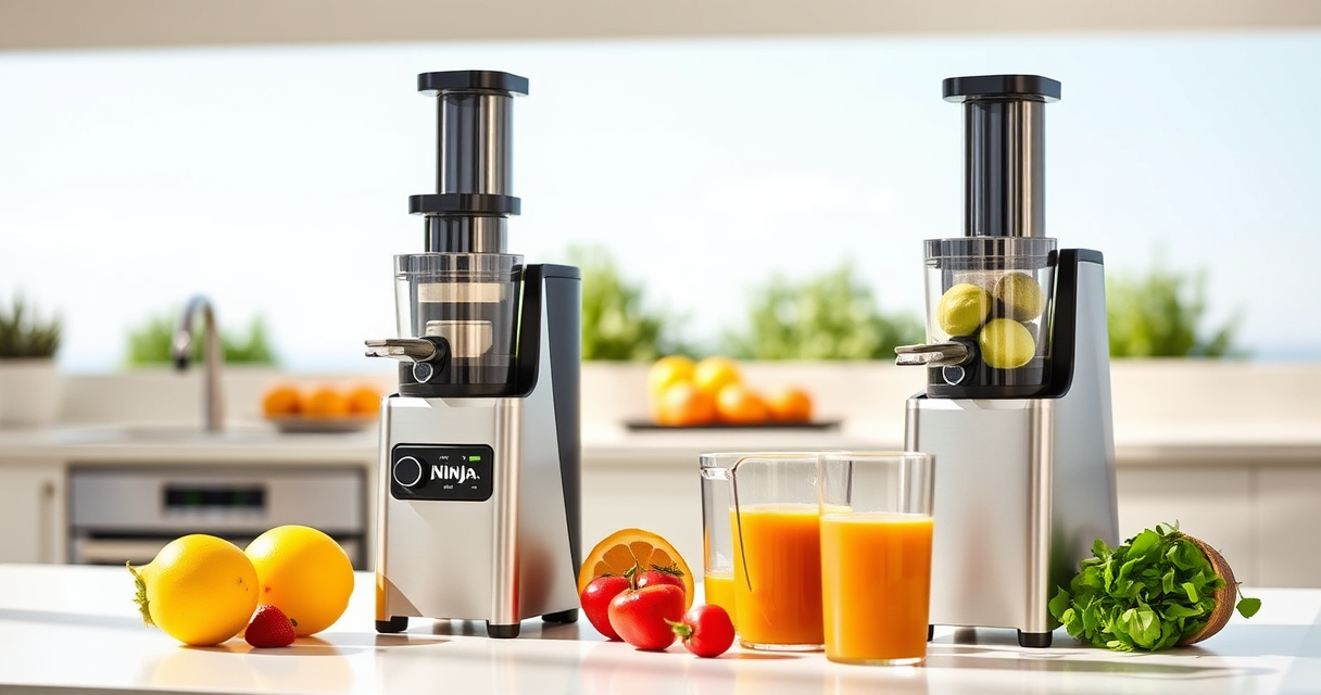Ninja NeverClog Cold Press Juicer: Perfect for Summer Fresh Juices