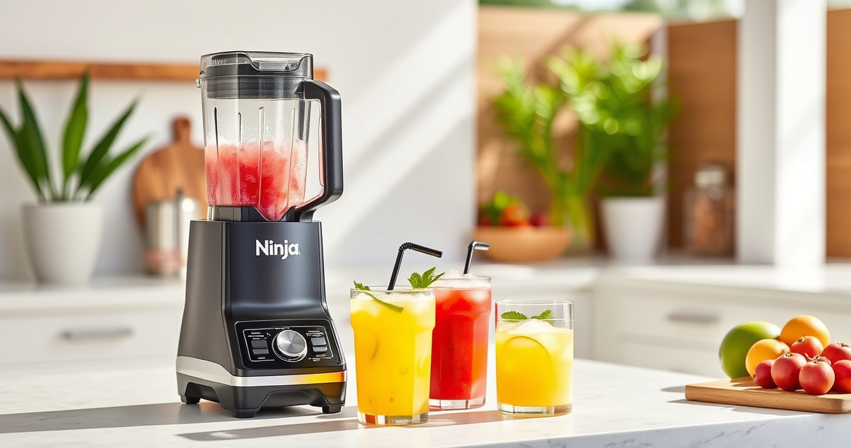 Ninja SLUSHi: The Ultimate Summer Drink Maker for Garden Parties