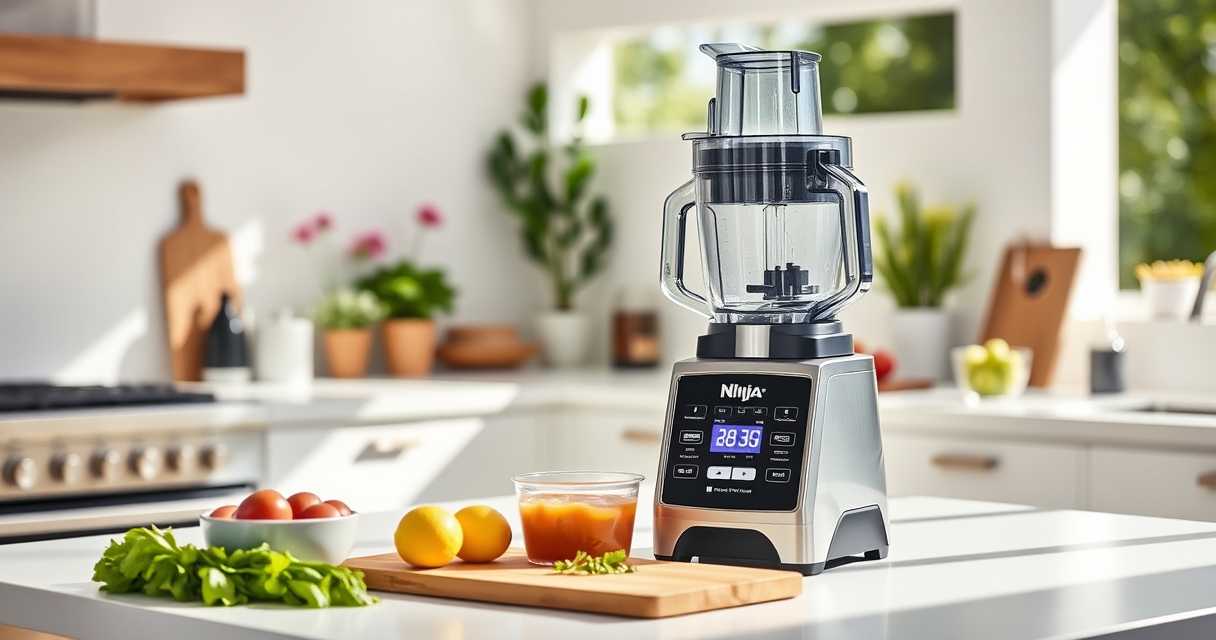 Summer-Ready Ninja BN801 Kitchen System: Perfect for Cool Treats and More