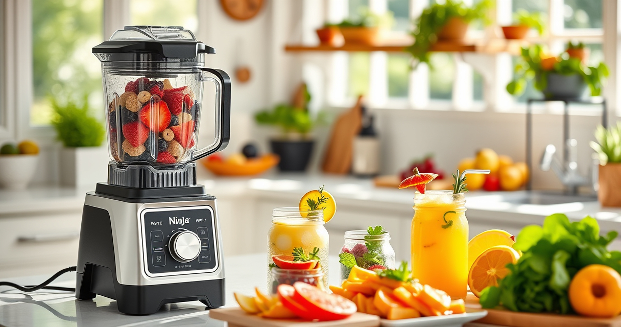Summer Refreshments with the Ninja Professional Blender