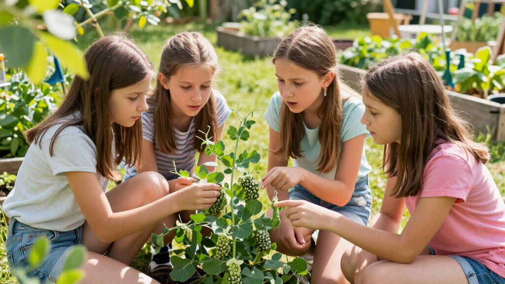 Three Schoolgirls In Kinsale Pulled Up A Pea Plant Covered In Warts (2016)