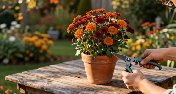 3 Things Your Chrysanthemums Need To Keep Blooming Through October For Longer-Lasting Fall Color