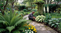 9 Clever Landscape-Designer Tricks To Brighten A Shady, North-Facing Garden That You Can DIY Yourself
