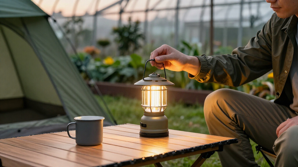 Bright 10000mAh Rechargeable LED Camping Lantern & Work Light: More For $12.50