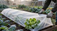 How Do Floating Row Covers Protect Plants From Frost?