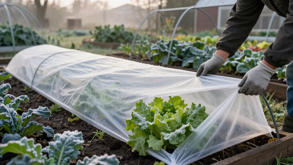 How Do Floating Row Covers Protect Plants From Frost?