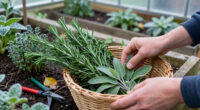 How To Harvest Herbs For Winter Cooking Before The First Frost