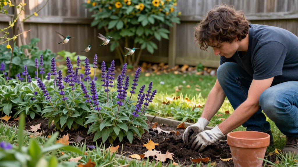 Hummingbirds Love These Purple Fall Flowers – Plant Them Now For More Backyard Visitors