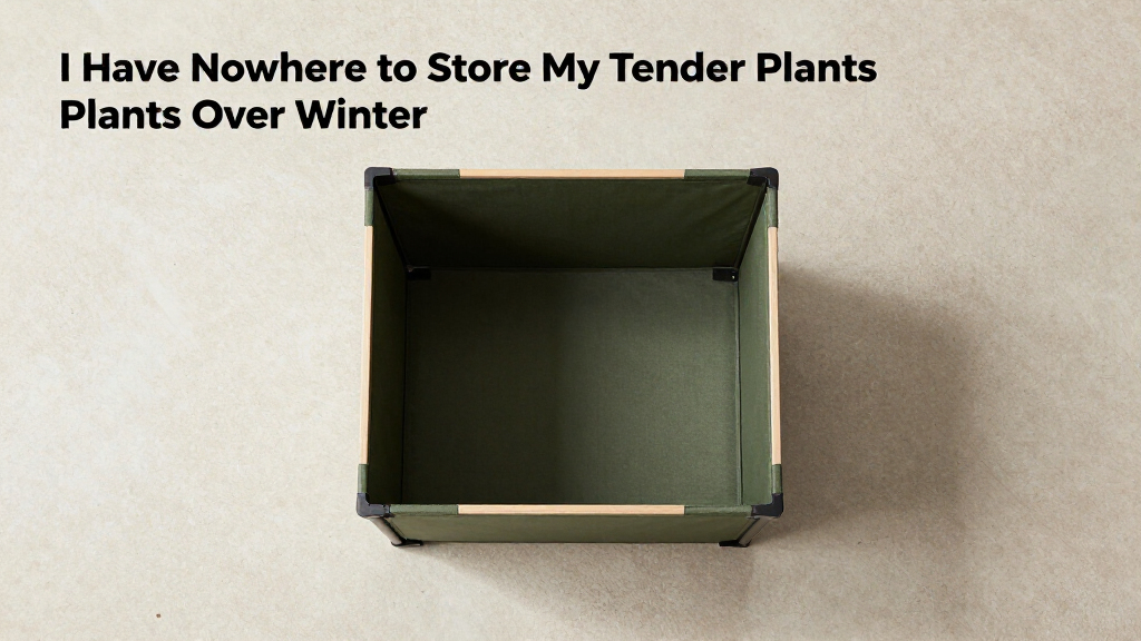 I Have Nowhere To Store My Tender Plants Over Winter – This Clever Pop-Up Shelter Protects Them Without Taking Up Space