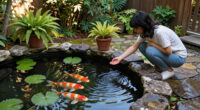 Jennifer Aniston’s Koi Pond Is The Dreamy Garden Luxury You Can Copy On A Small Scale – Fish Optional