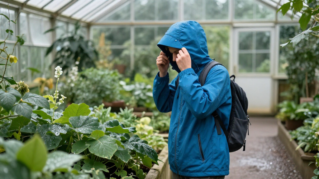 Need A Lightweight Windbreaker? Arc'teryx Squamish Hoody In Blue Is $120