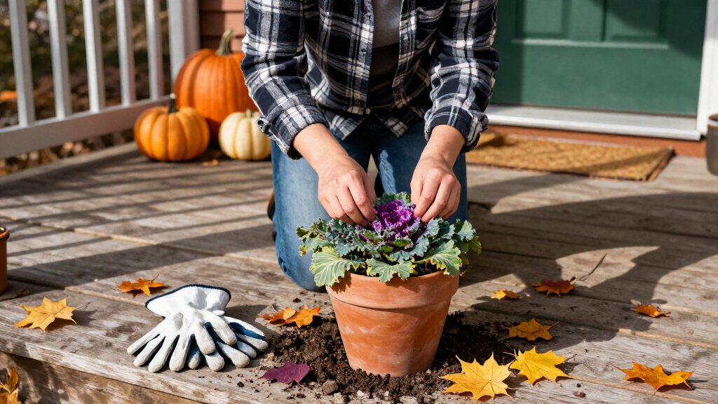 This Colorful Fall Porch Plant Looks Beautiful Long After Your Mums Have Faded – And It's Frost Hardy, Too